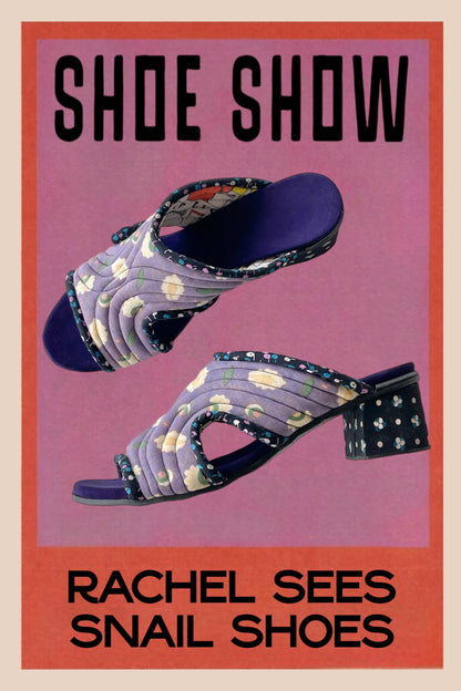 Quadruple Rainbow Shoes by RACHEL SEES SNAIL SHOES