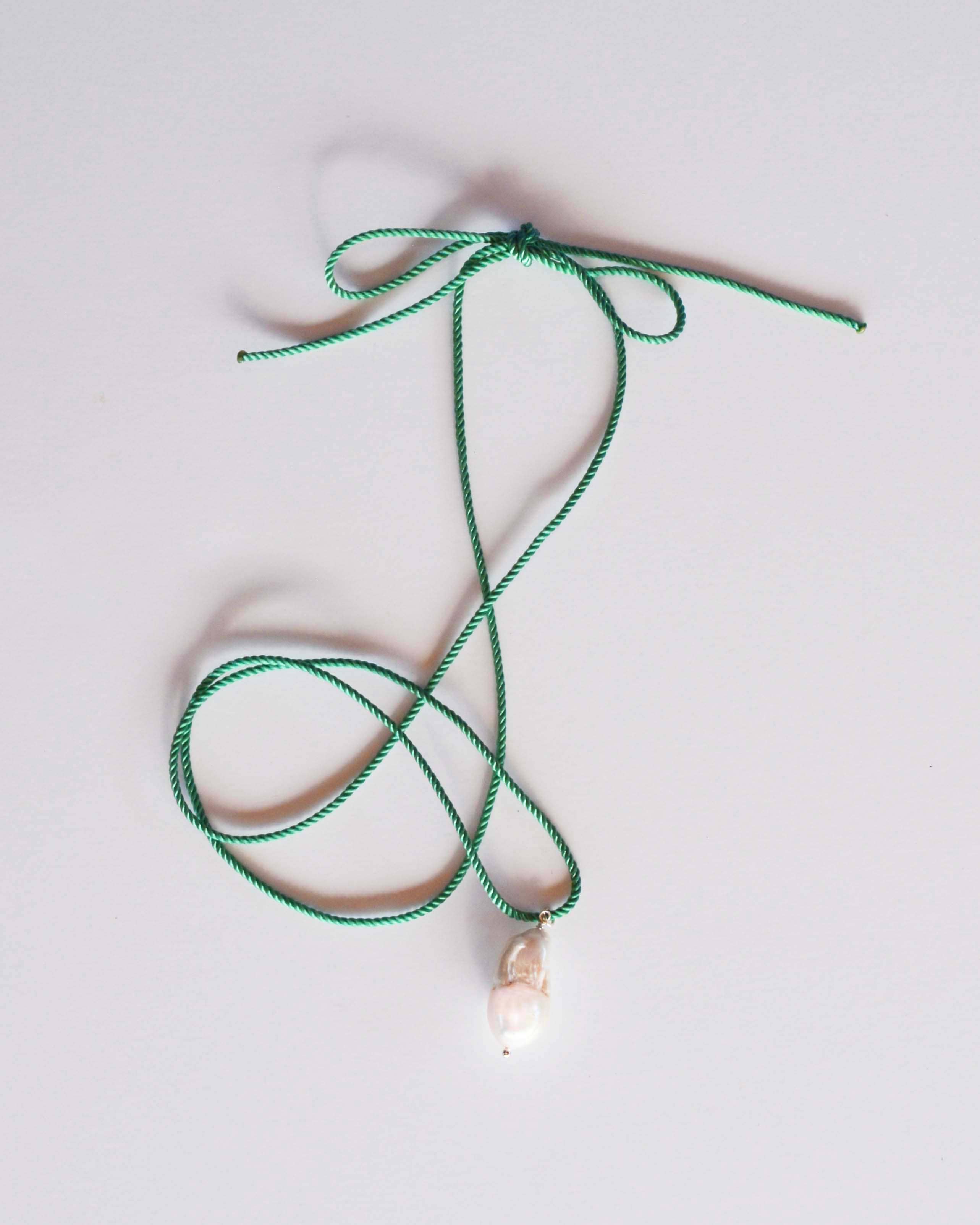 Rope Pearl Necklace