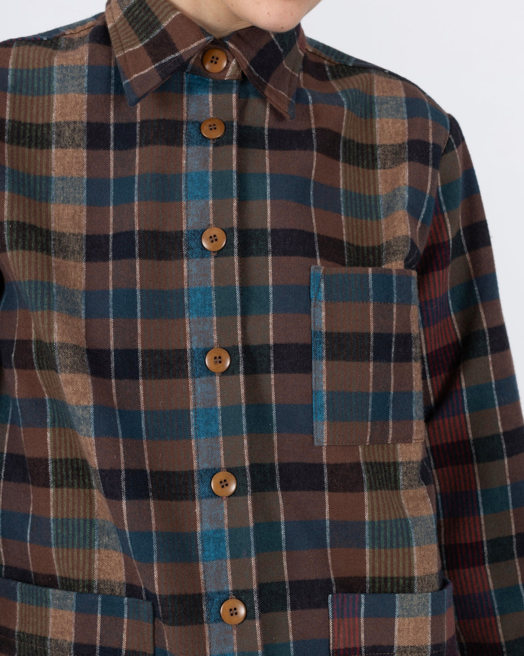 Melvin Shirt in Blanket Plaid