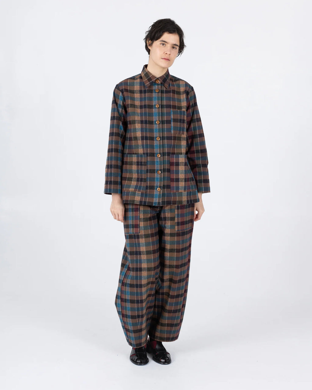Chibi Pant in Blanket Plaid