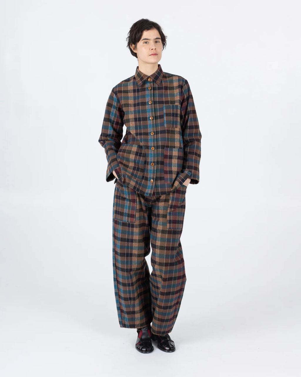 Chibi Pant in Blanket Plaid