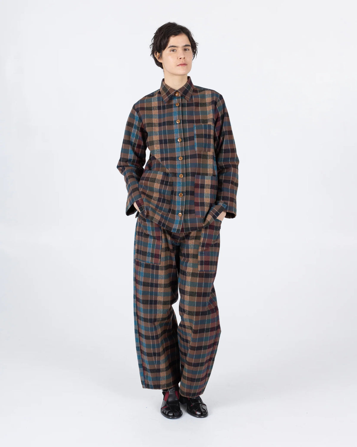 Chibi Pant in Blanket Plaid