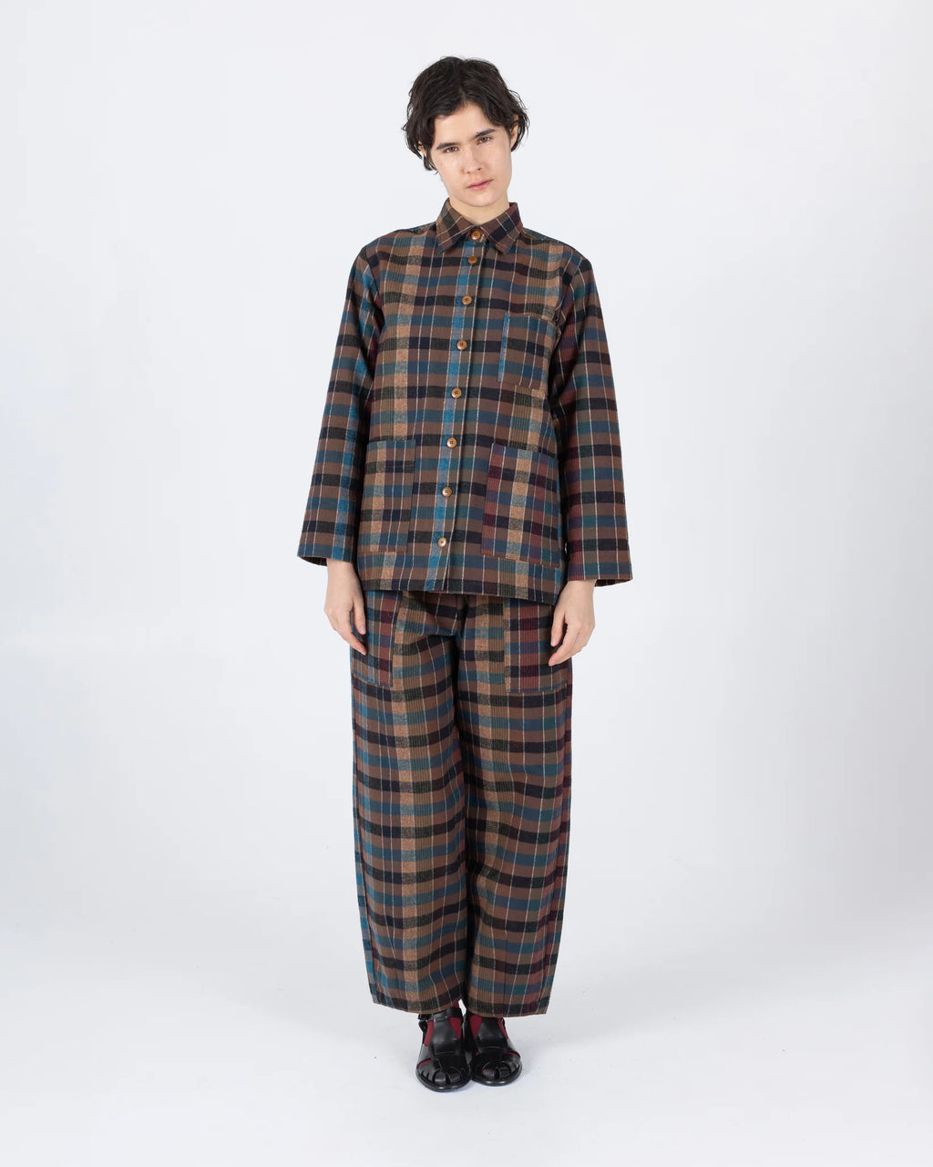 Melvin Shirt in Blanket Plaid