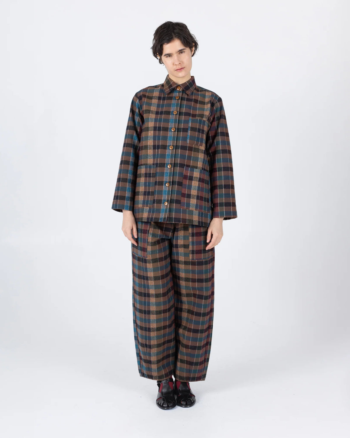 Melvin Shirt in Blanket Plaid
