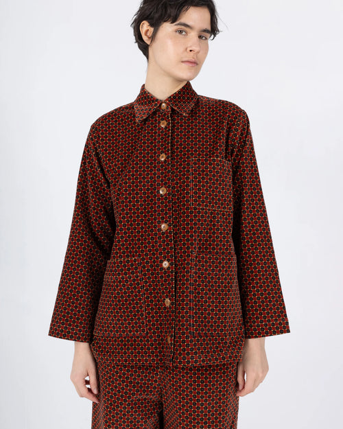 SAMET | Melvin Shirt in Foulard Velvet