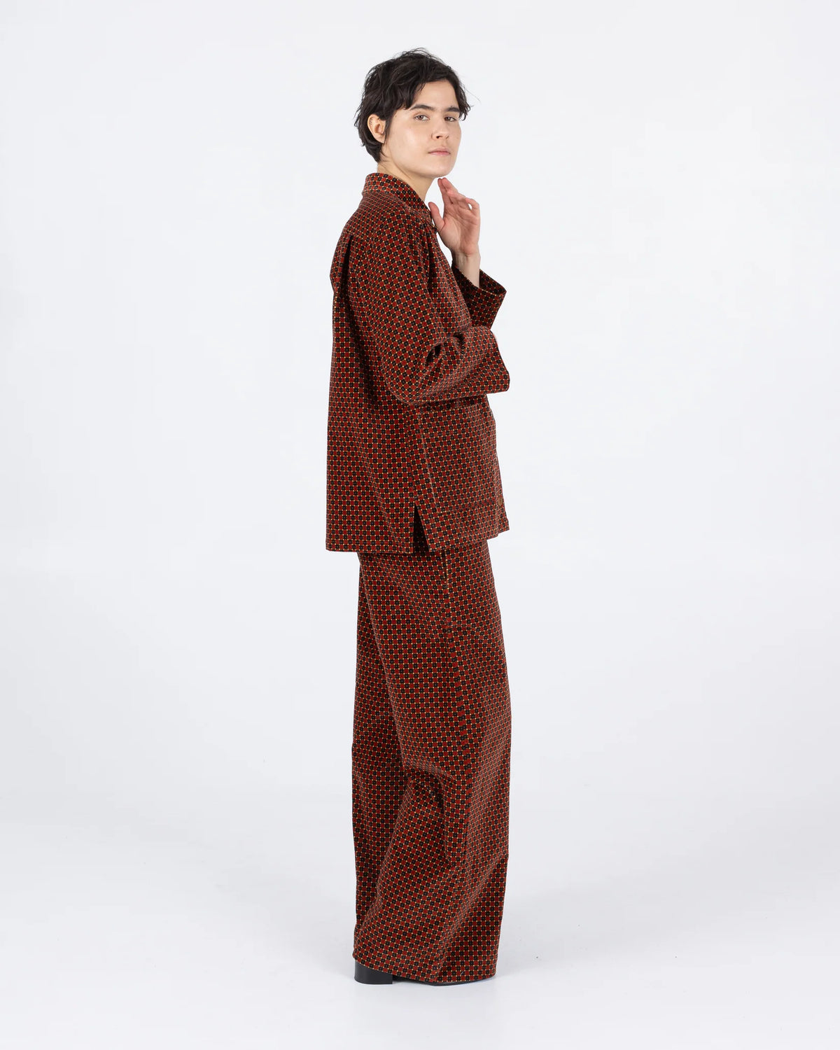 SAMET | Melvin Shirt in Foulard Velvet