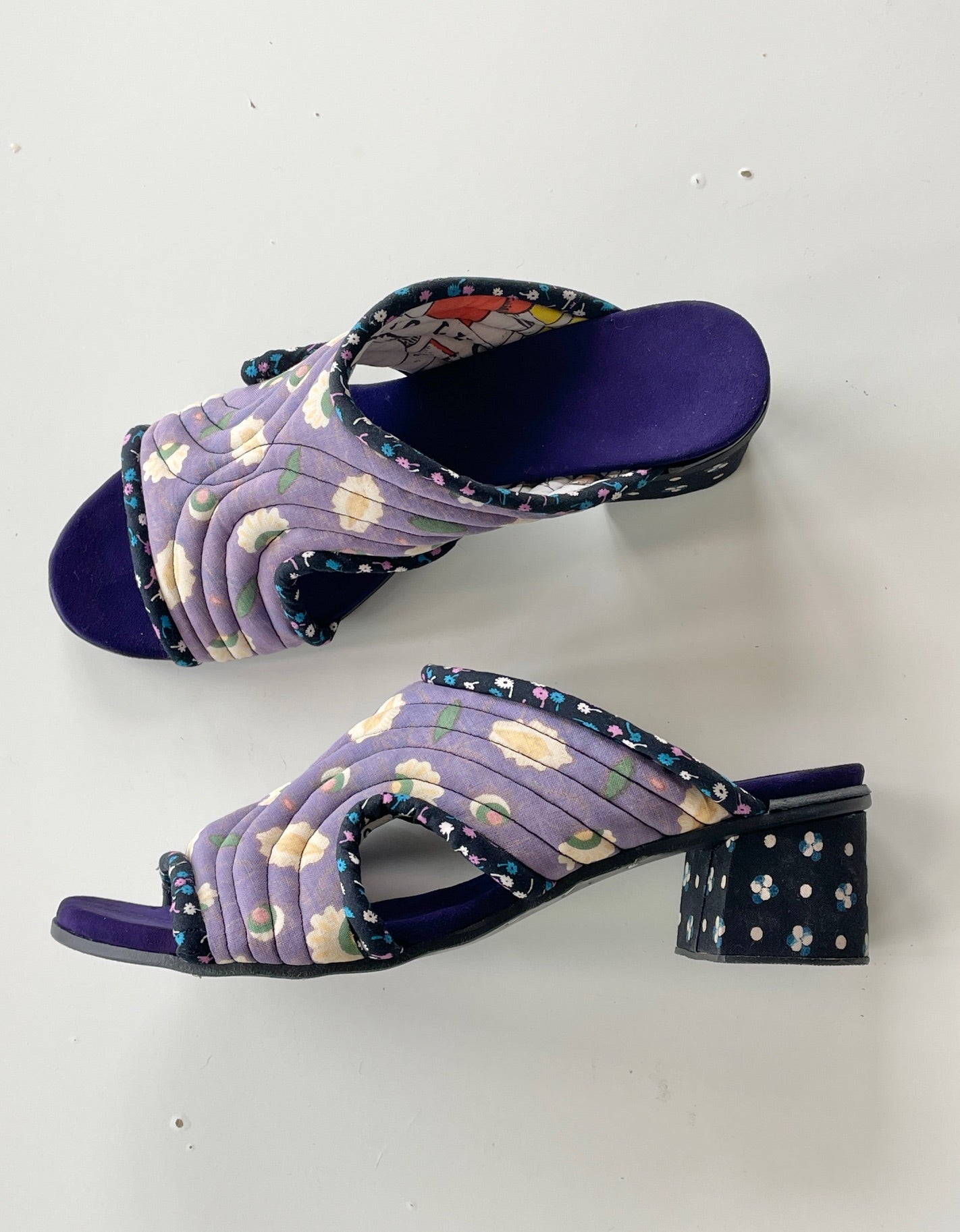 Quadruple Rainbow Shoes by RACHEL SEES SNAIL SHOES
