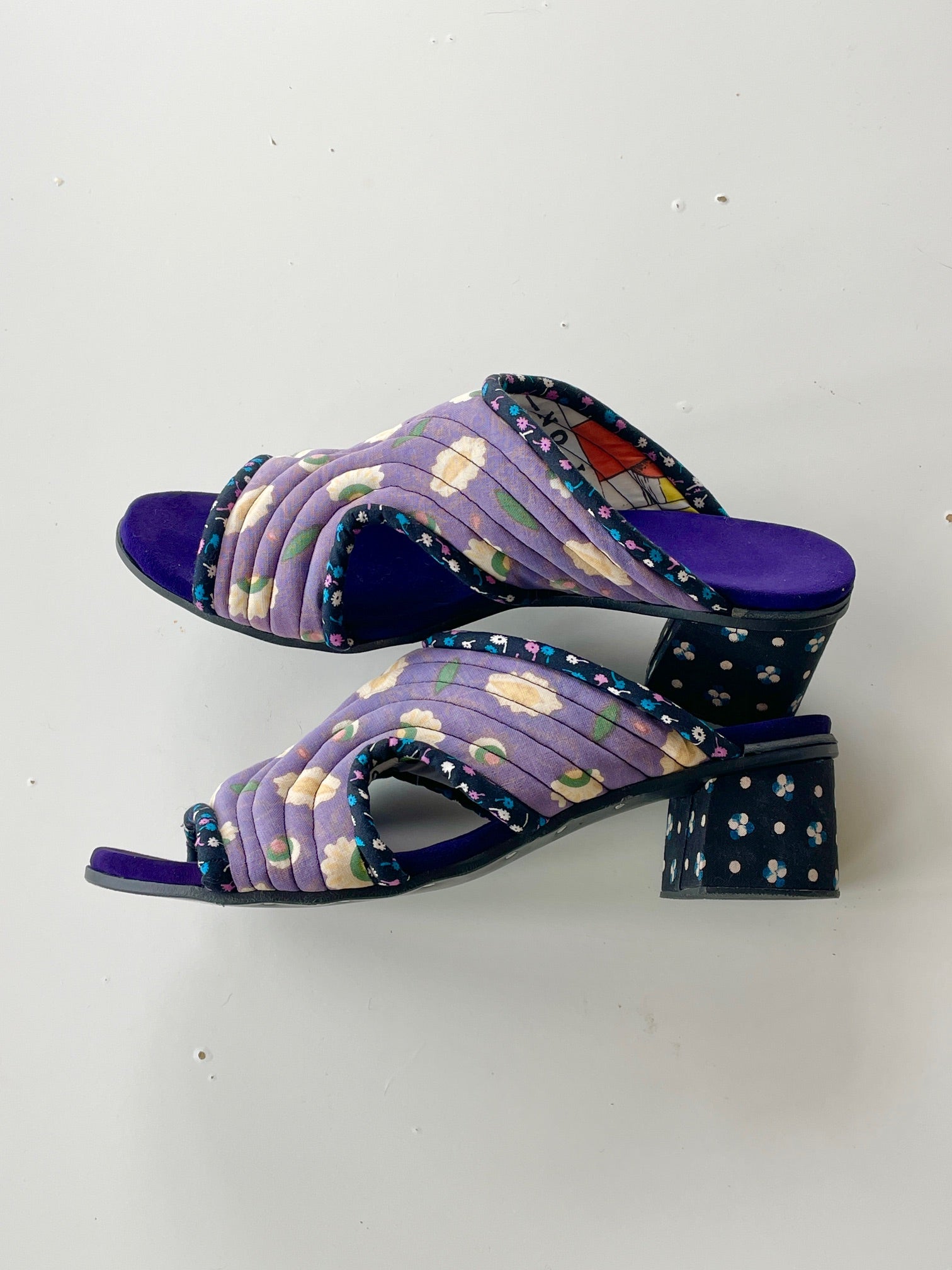 Quadruple Rainbow Shoes by RACHEL SEES SNAIL SHOES