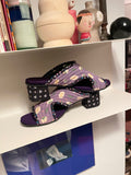Quadruple Rainbow Shoes by RACHEL SEES SNAIL SHOES