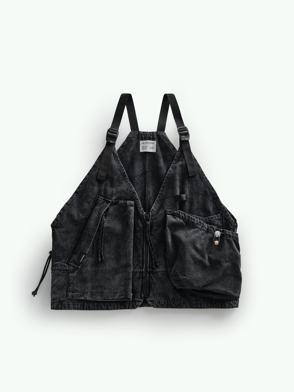SU-102 Utility Vest in Washed Charcoal