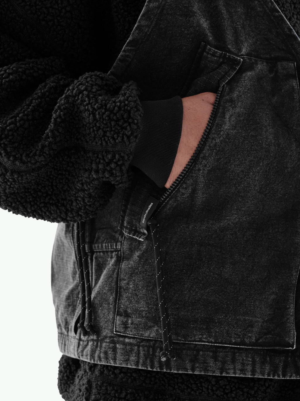 SU-102 Utility Vest in Washed Charcoal