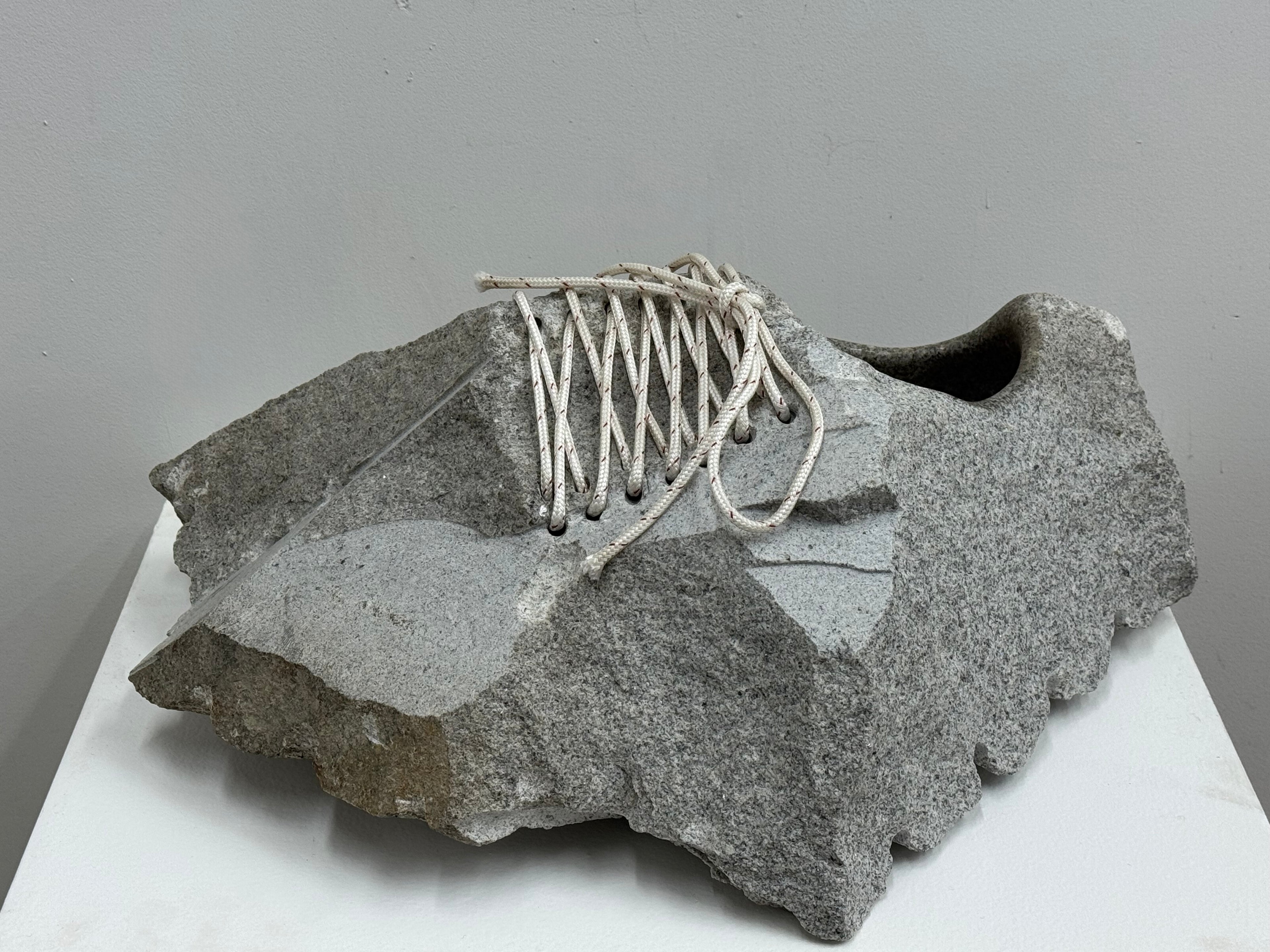 Portrait of a Well-Worn Shoe (Size 43) by SAM FINKELSTEIN