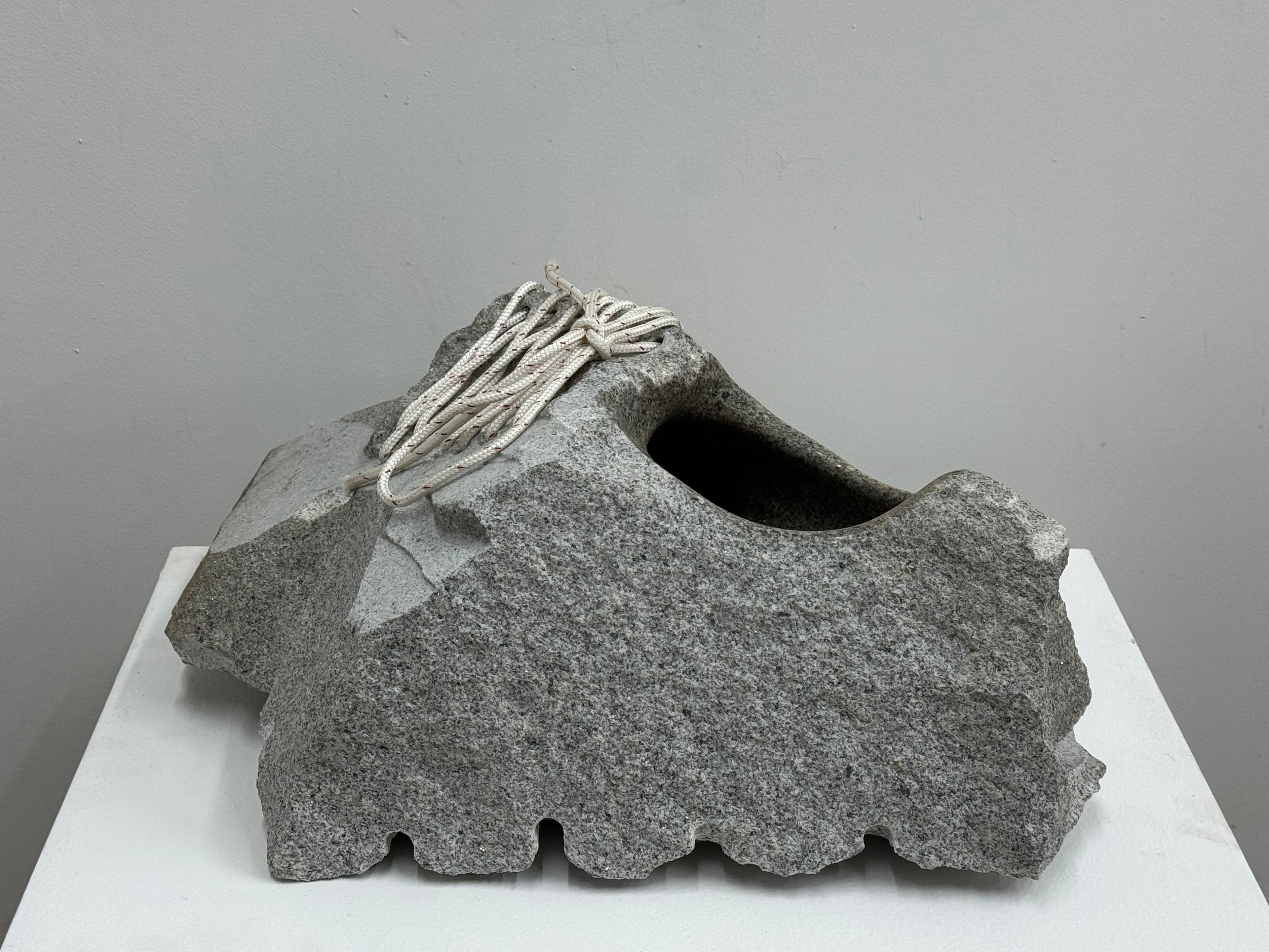 Portrait of a Well-Worn Shoe (Size 43) by SAM FINKELSTEIN