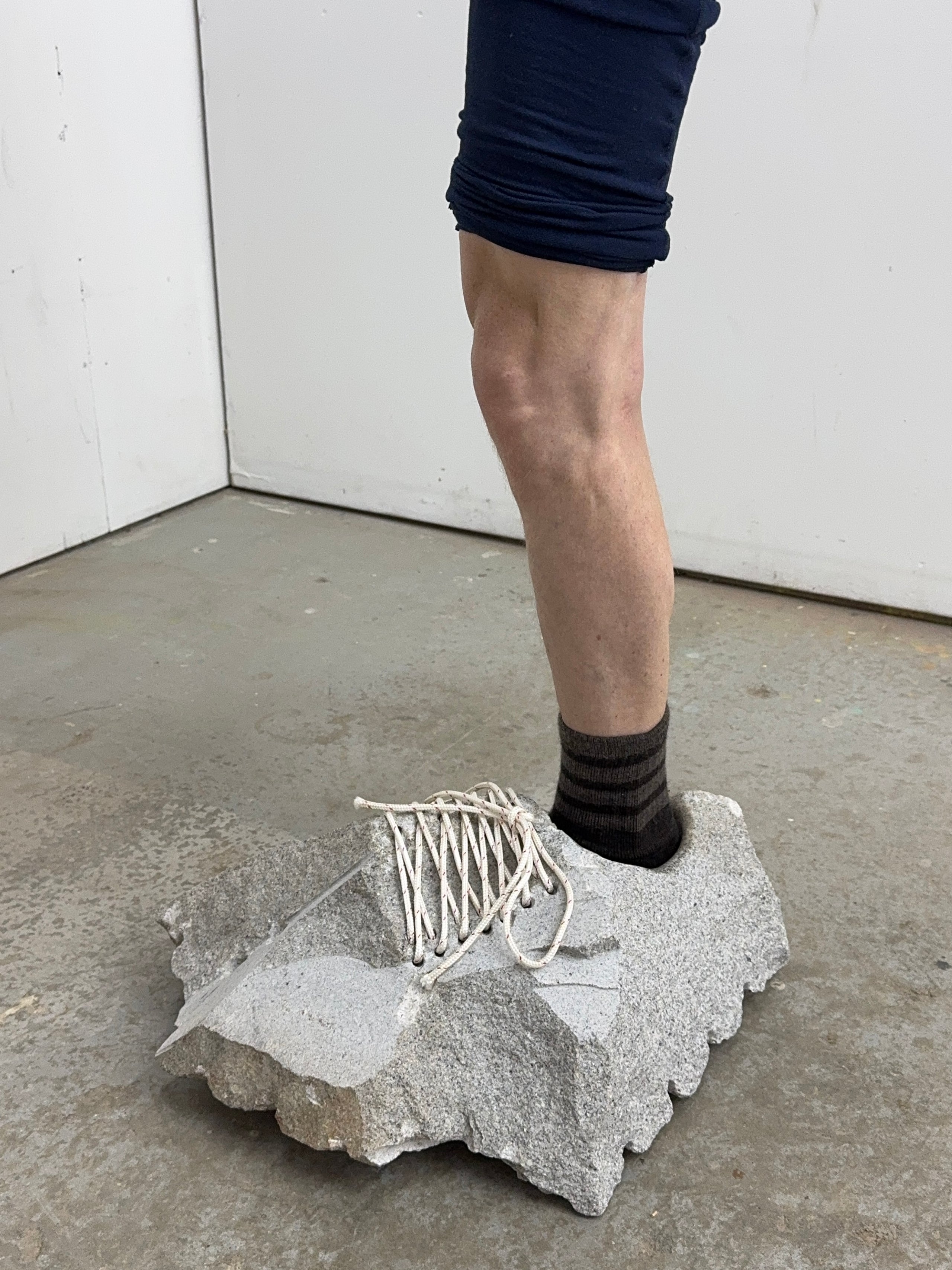 Portrait of a Well-Worn Shoe (Size 43) by SAM FINKELSTEIN