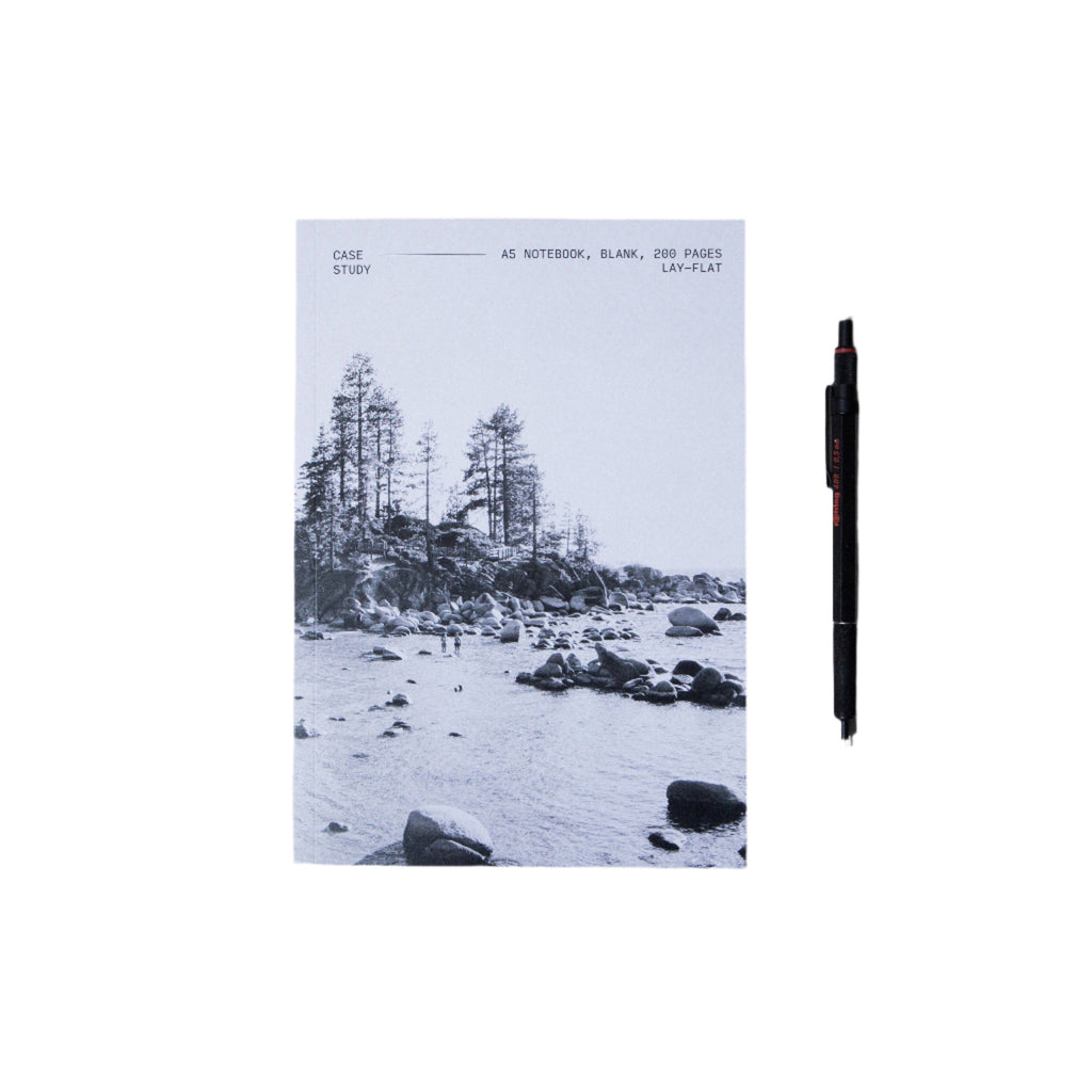Alpine Lake Scenic Layflat Notebook