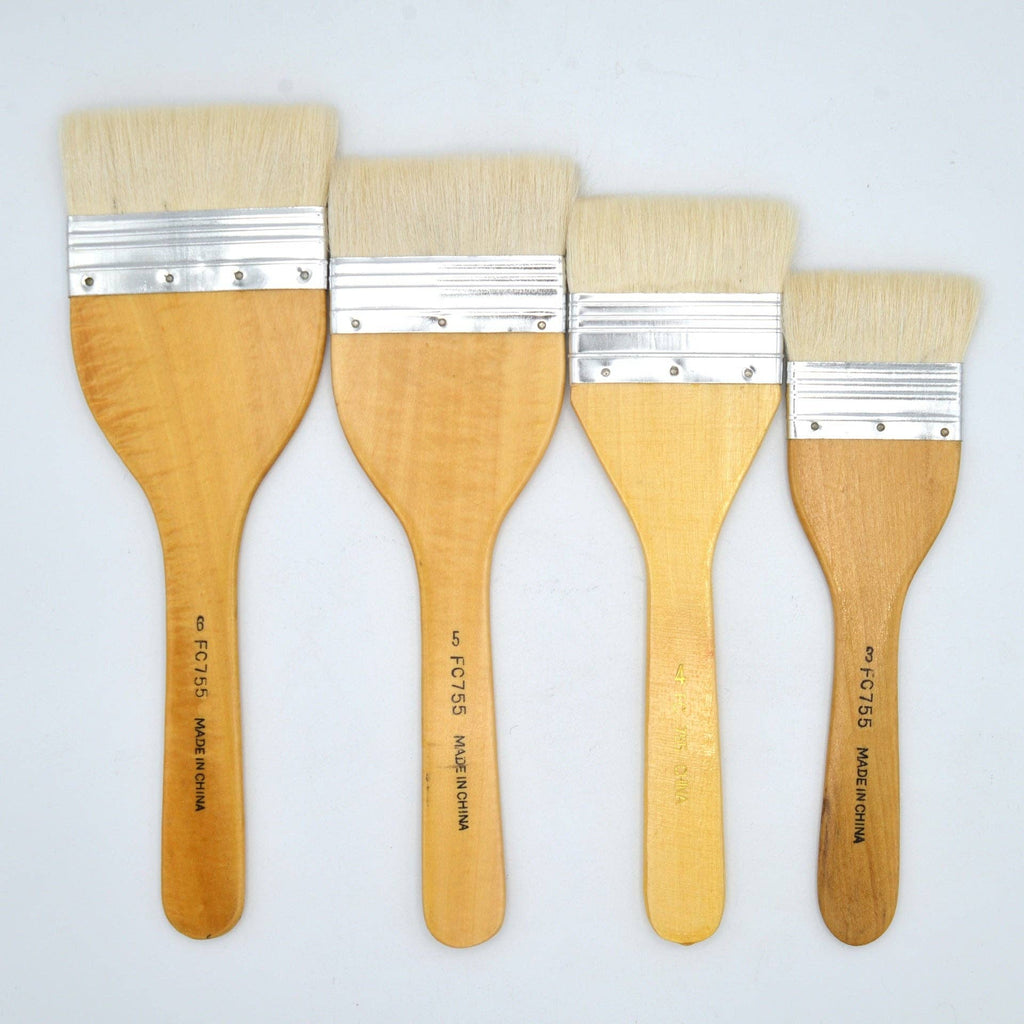 Silky Flat Hake Brush