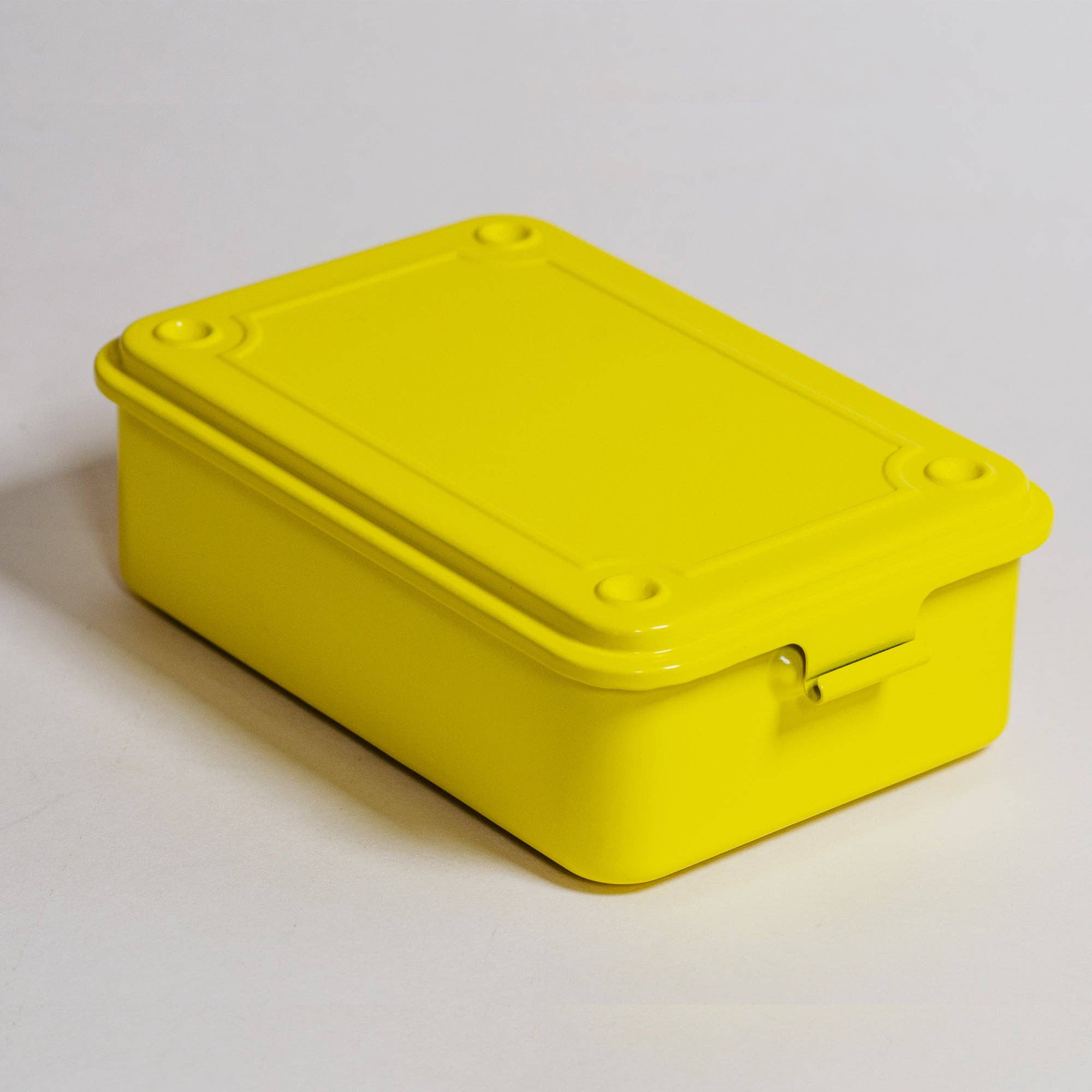 Steel Stackable Storage Box in Yellow