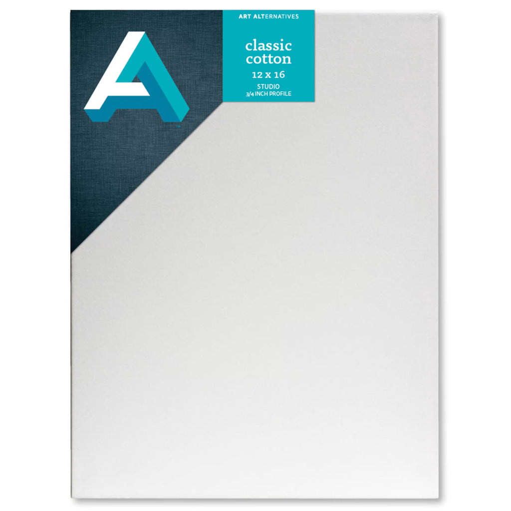 Classic Cotton Stretched Canvas - 12" x 16"