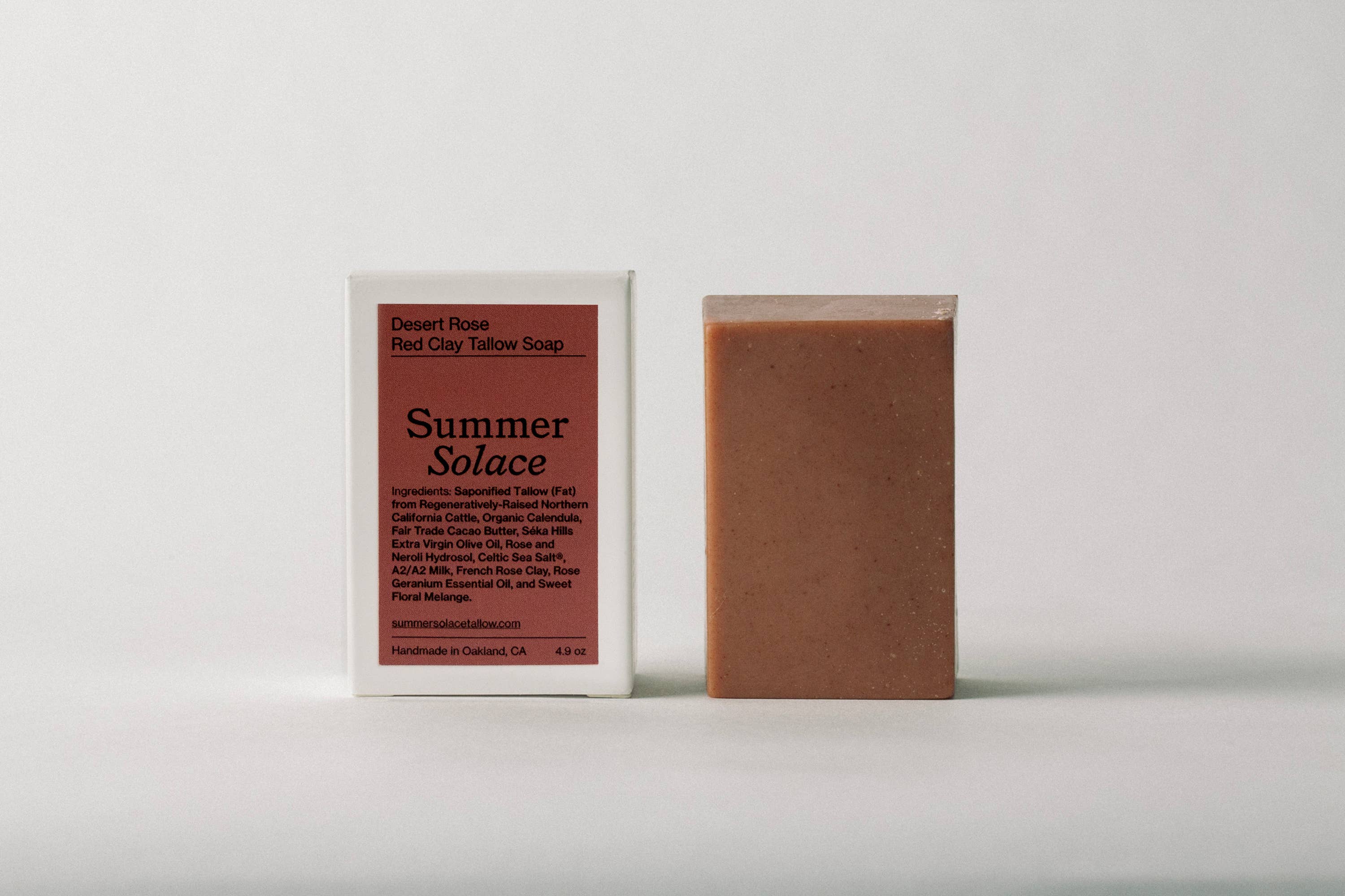 Desert Rose Red Clay Bar Soap