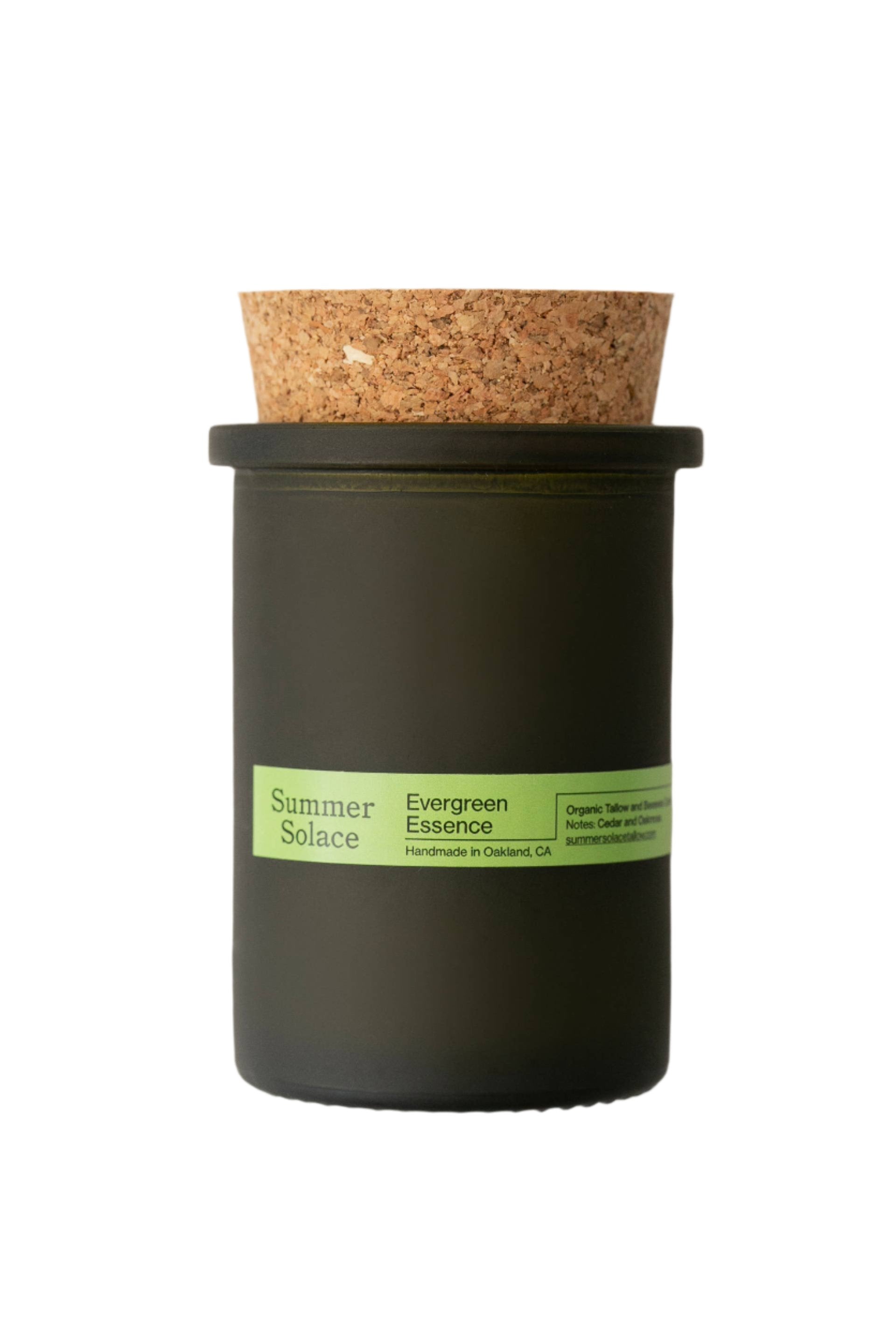 Evergreen Essence Tallow Candle