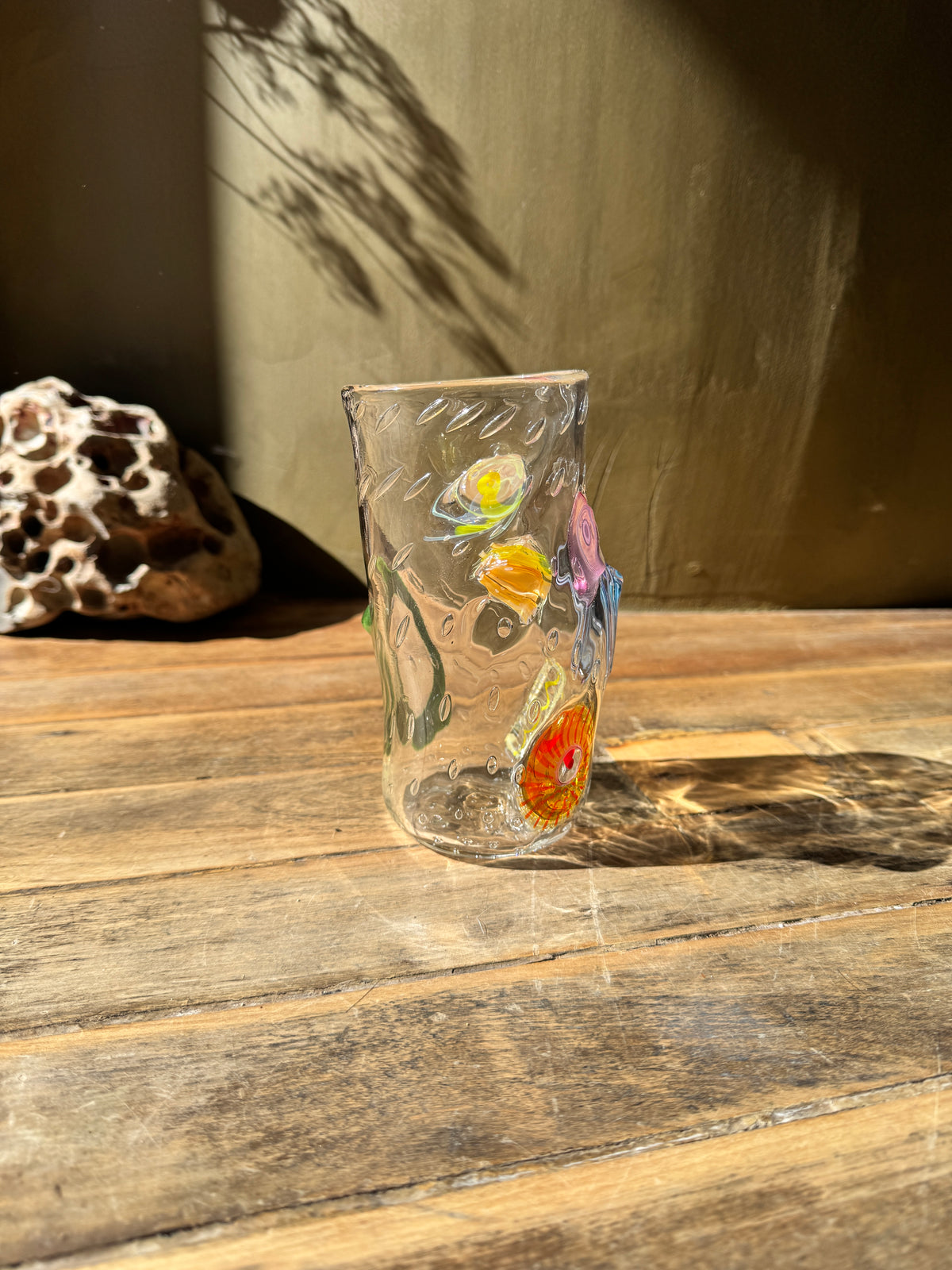 Tall Mosaic Cup