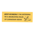 Canadian Geese - Bumper Sticker