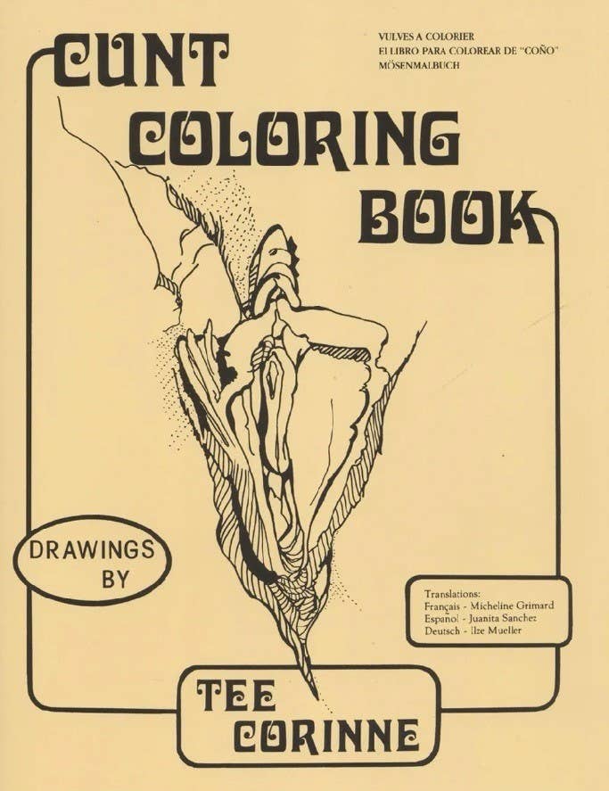 Cunt Coloring Book Zine