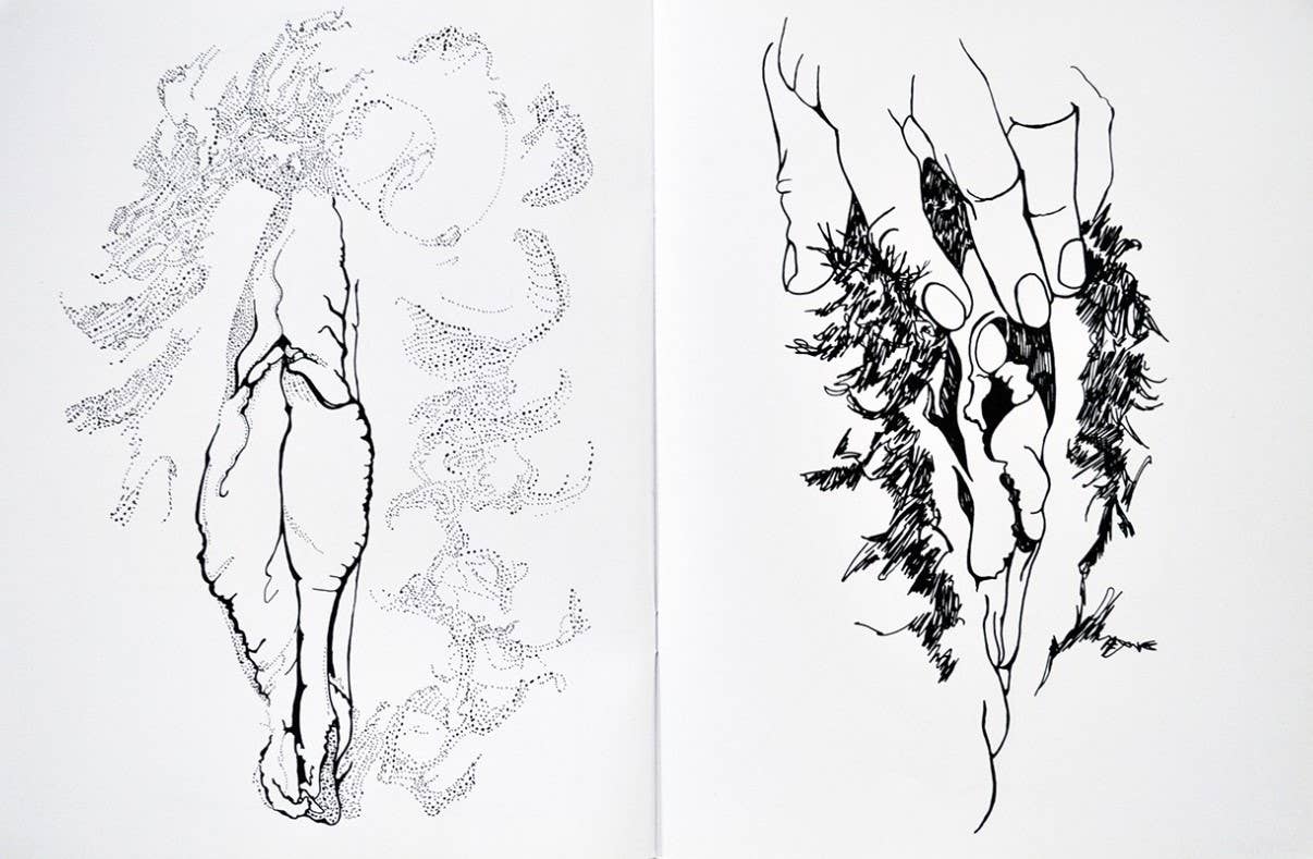 Cunt Coloring Book Zine