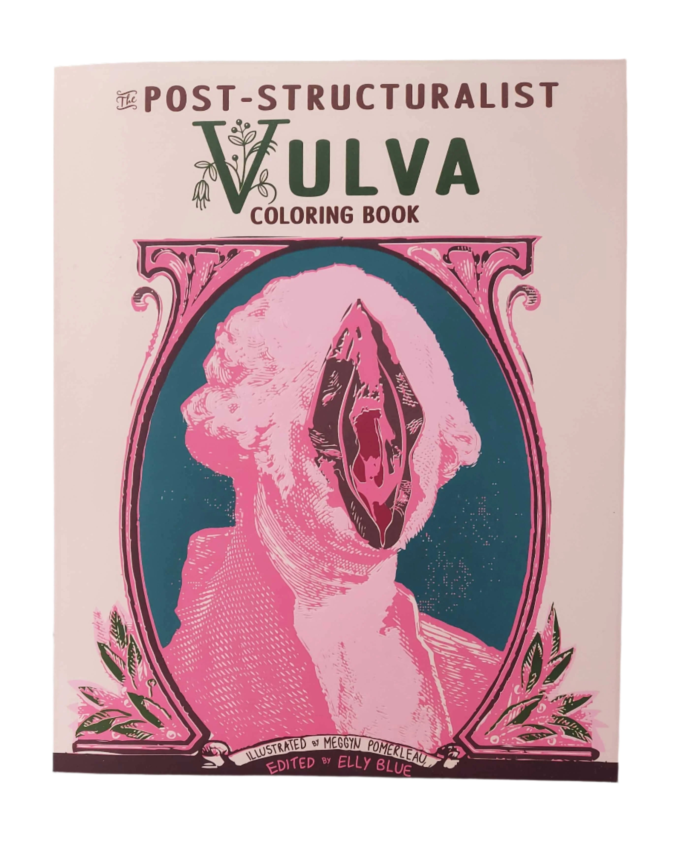 Post-Structuralist Vulva Coloring Book