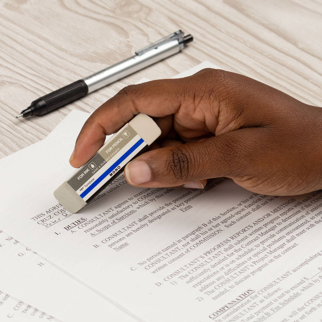 MONO Sand and Rubber Eraser