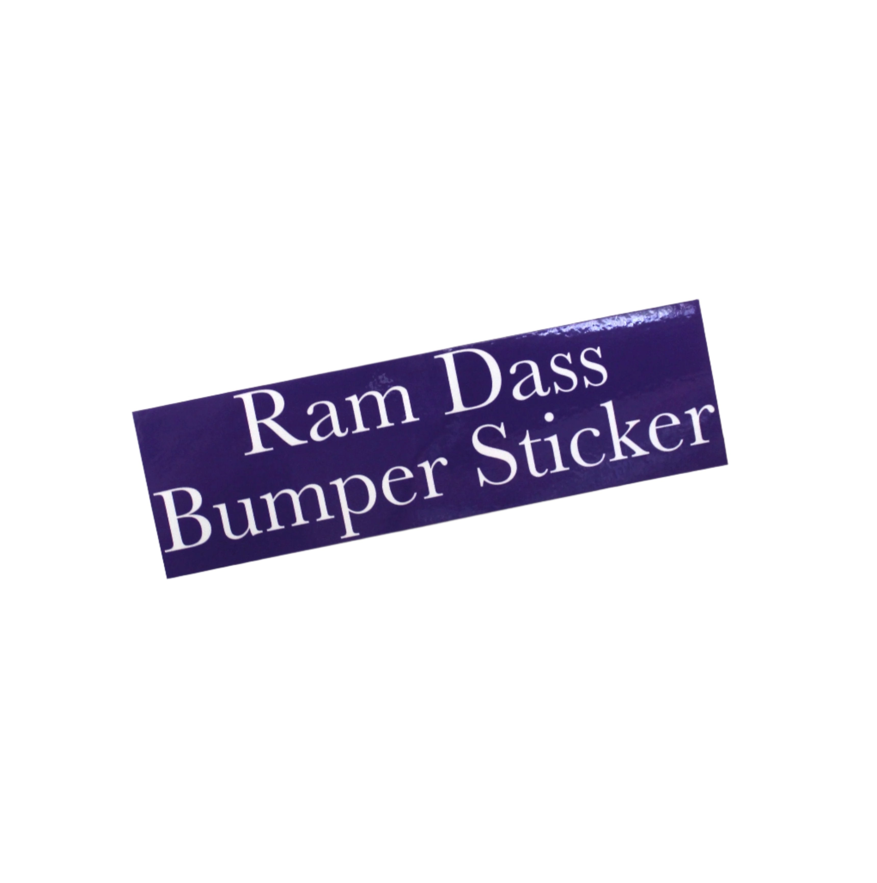 Ram Dass Bumper Sticker by Tyler Sharkey