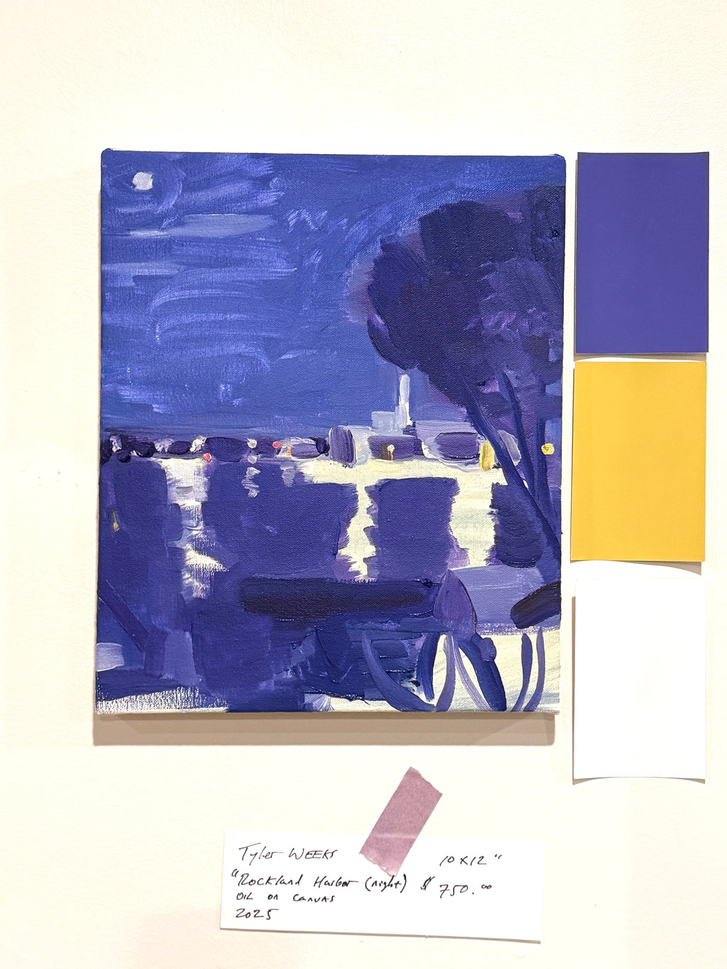 Rockland Harbor (night)