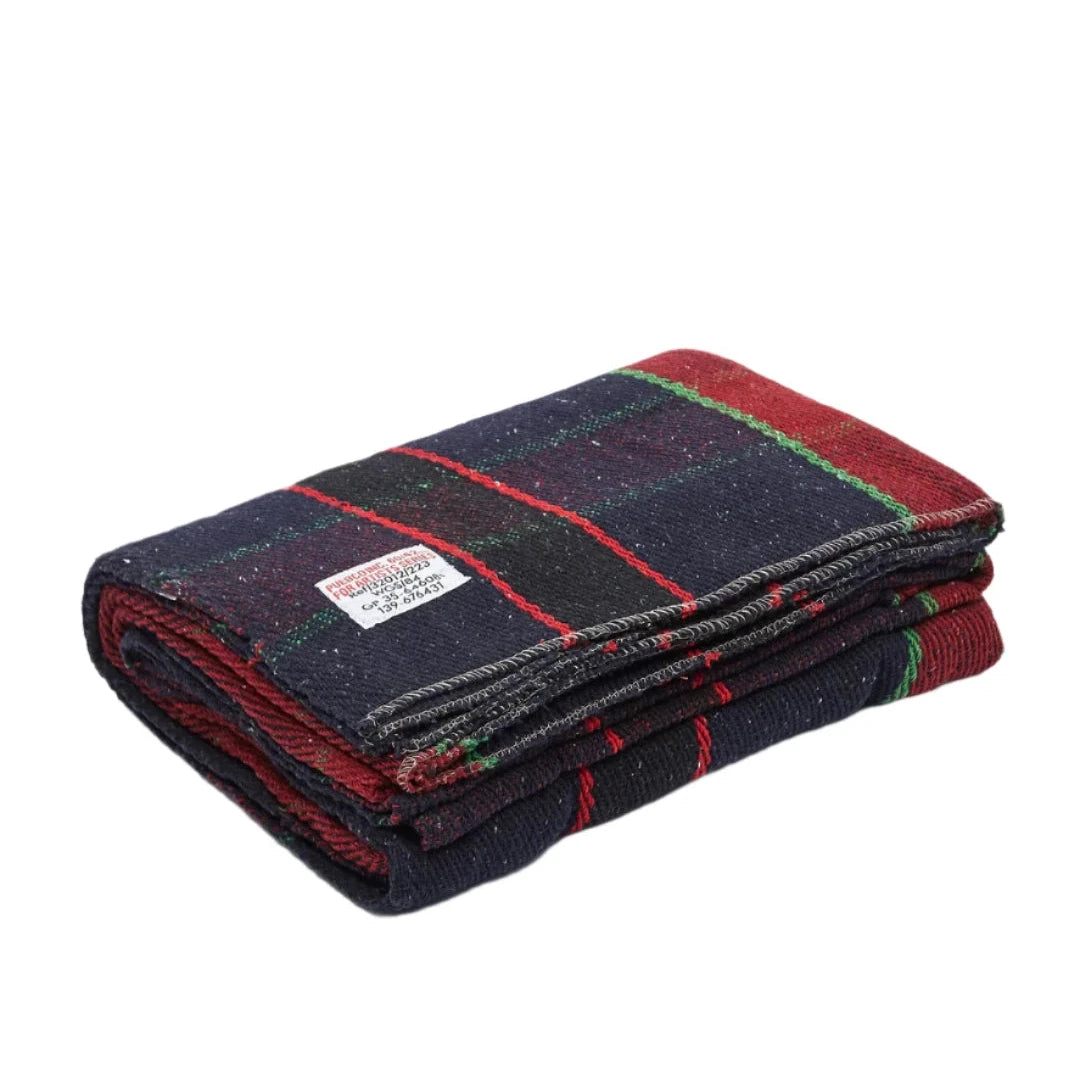 Navy Cotton/Wool Universal Blanket