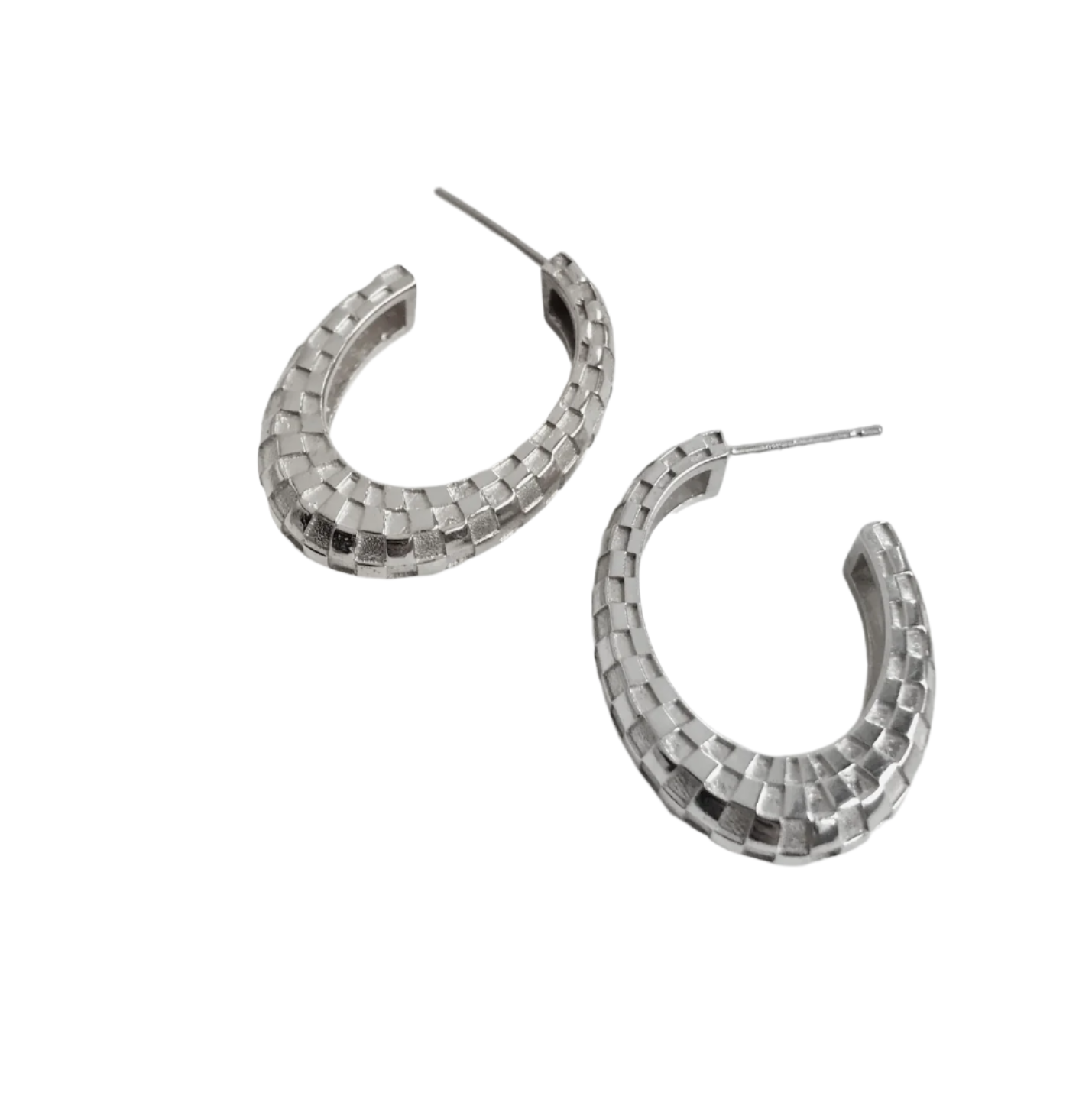 Checkerboard Hoops - Large