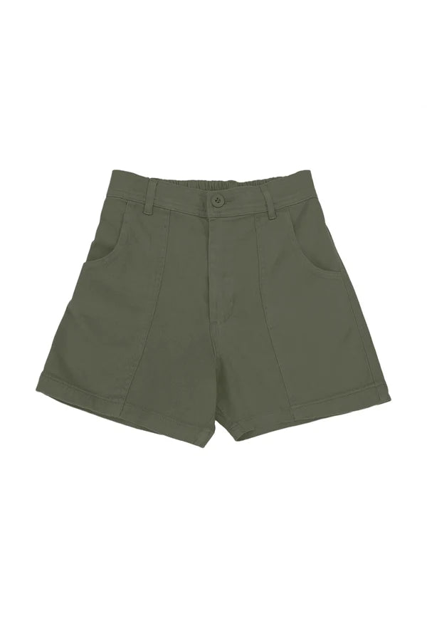 Venice Short in Olive Green