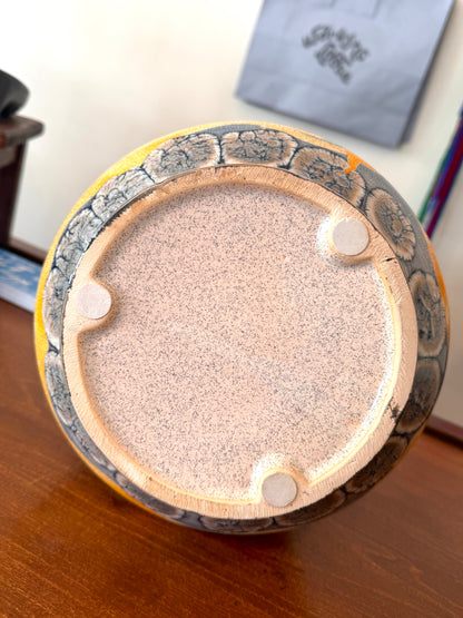 Abstract Oil Spot Vase