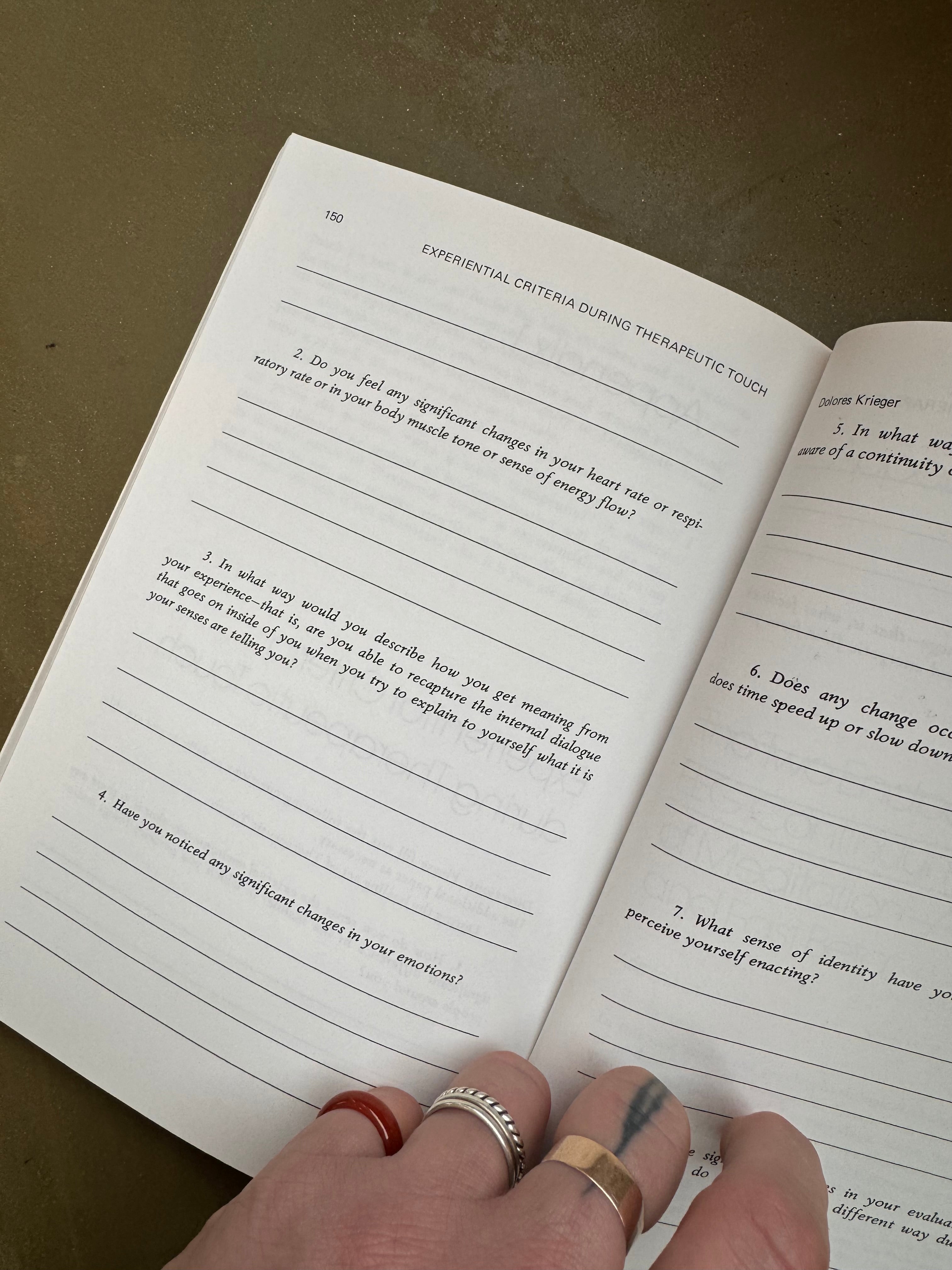 The Therapeutic Touch