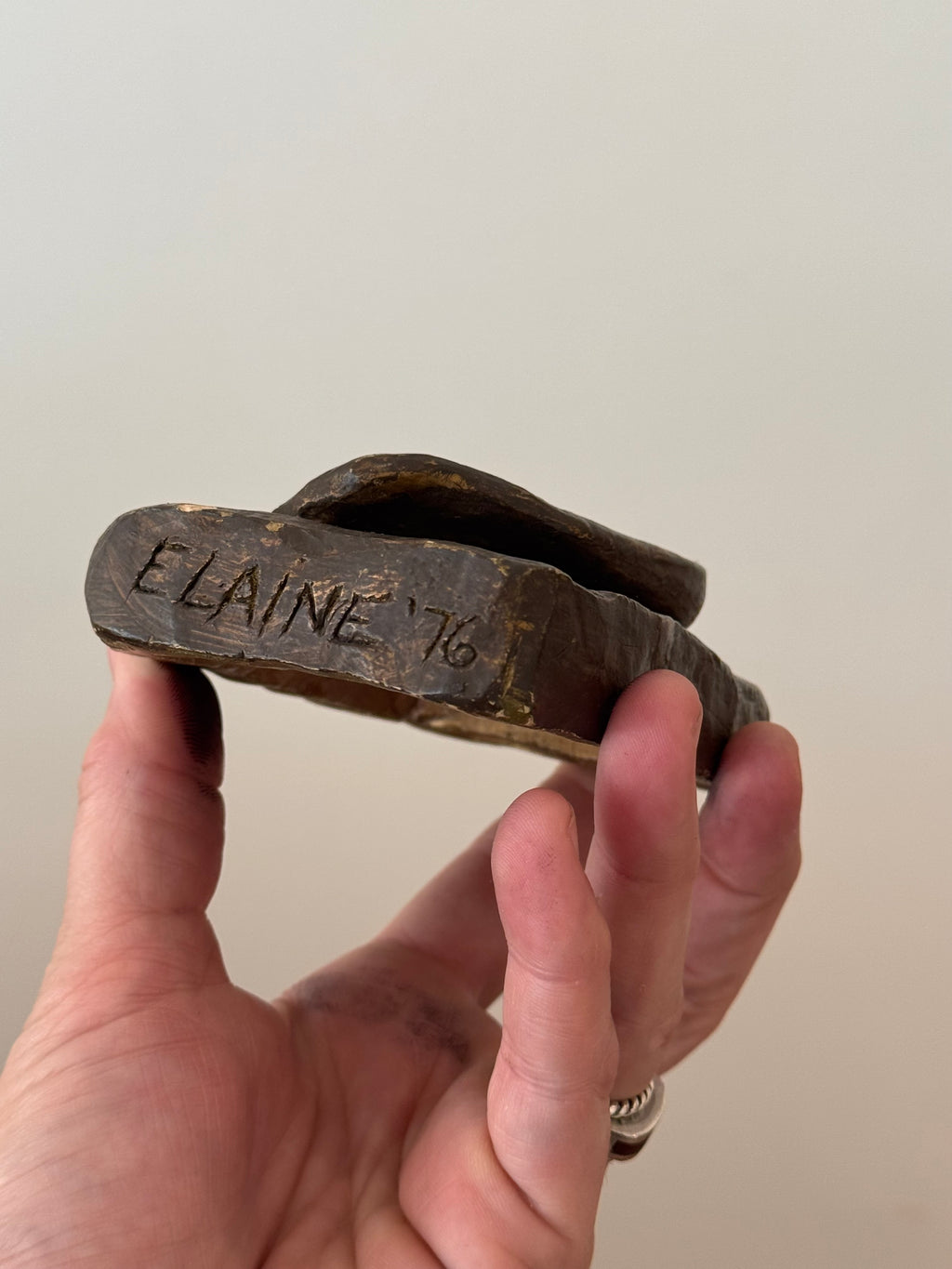 Elaine Ear Sculpture ca. 1976