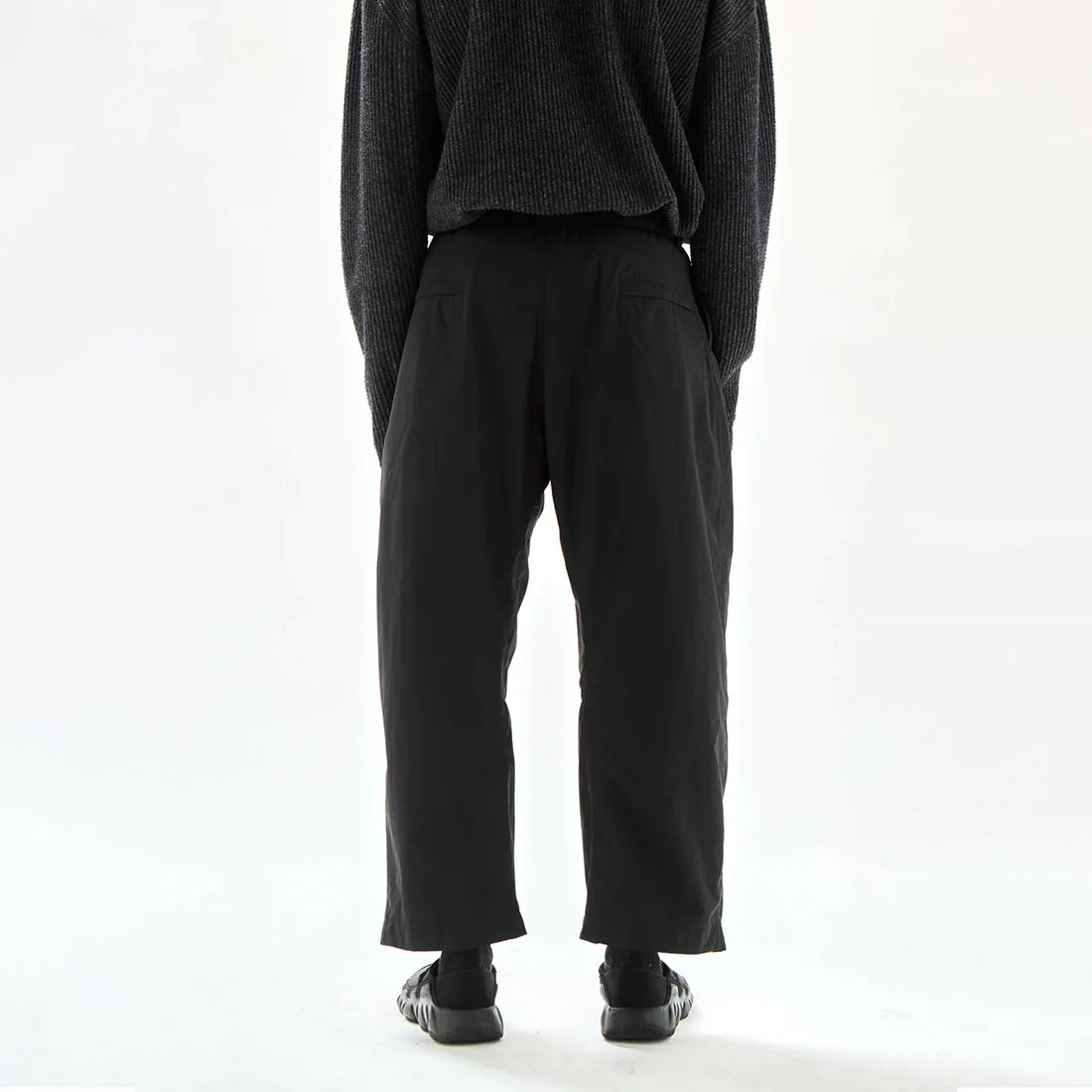 MP-111PA Pleated Trouser in Carbon
