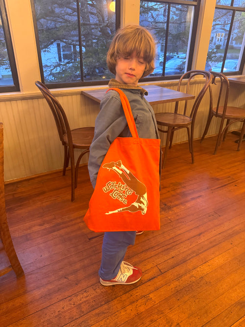 Working Loose Orange Tote