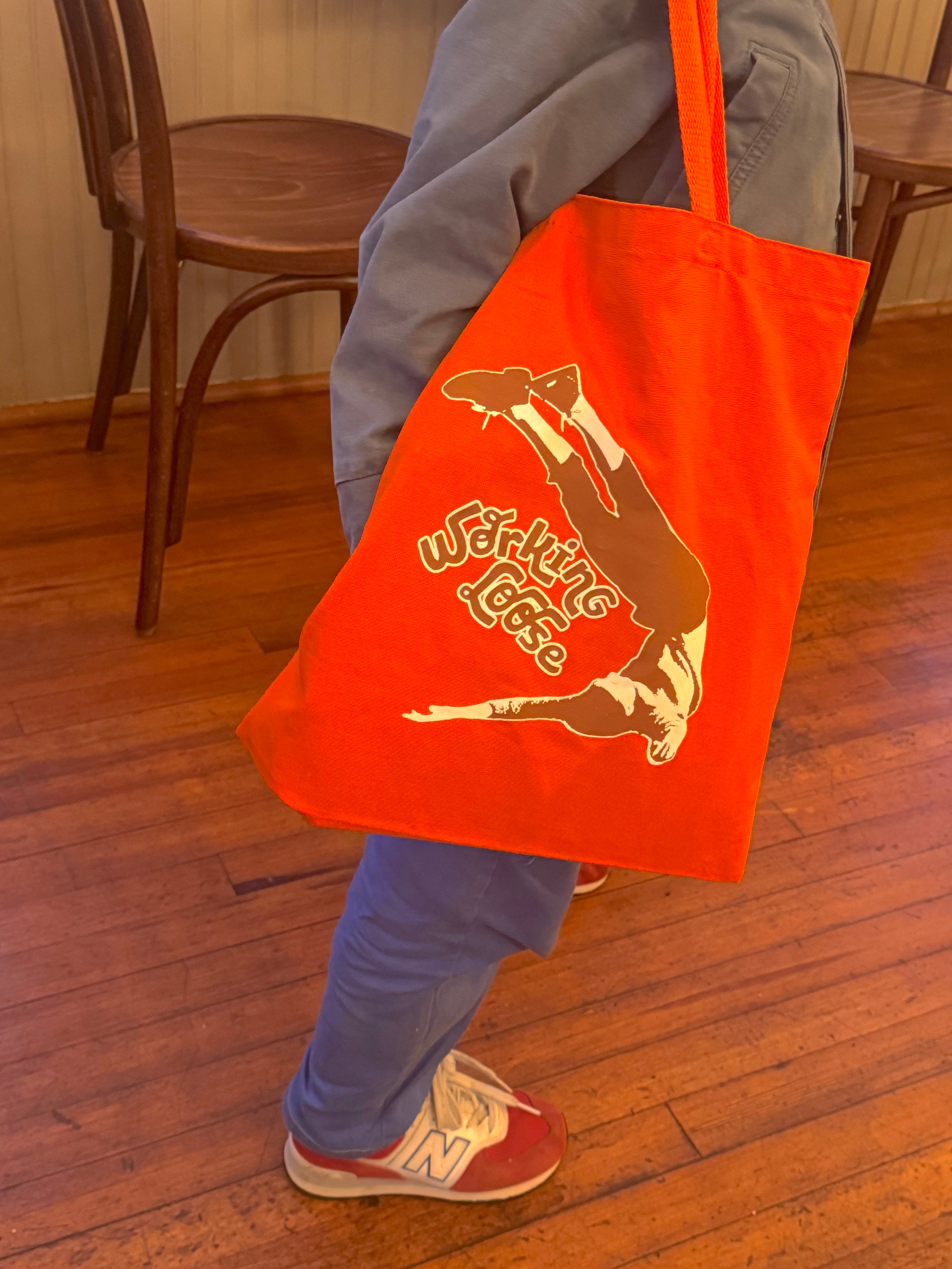 Working Loose Orange Tote