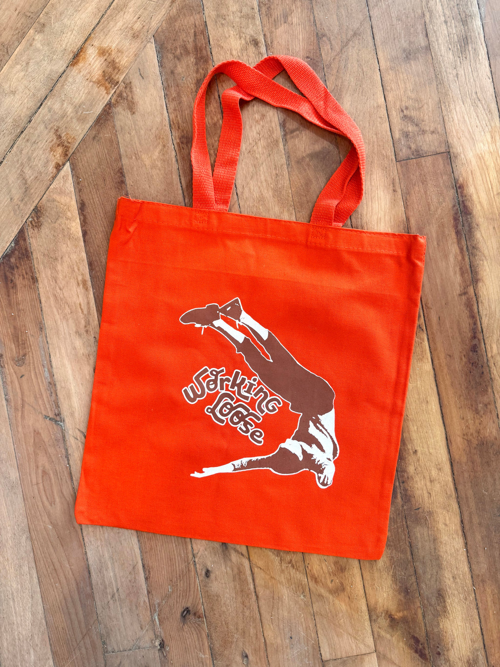 Working Loose Orange Tote