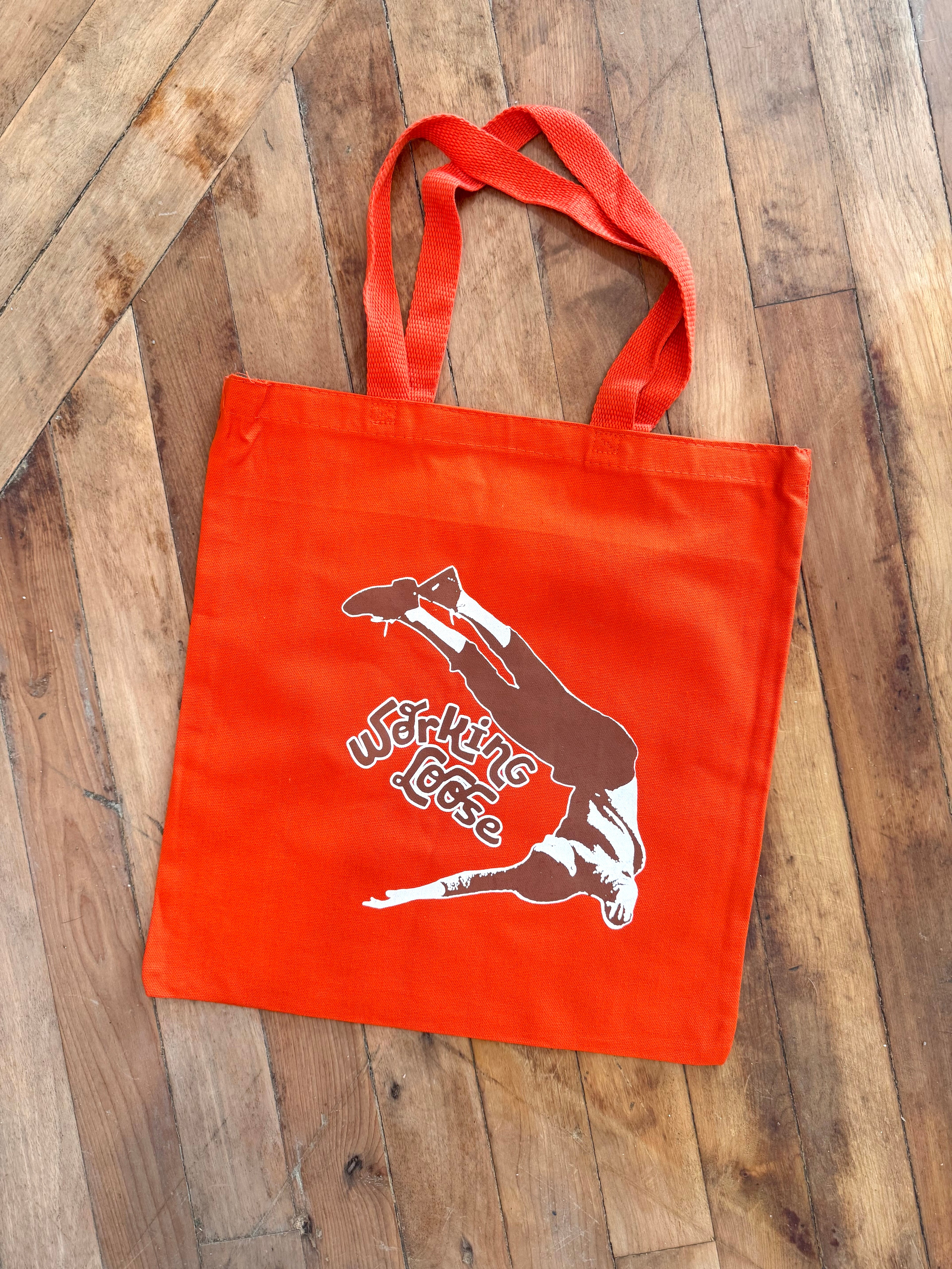 Working Loose Orange Tote