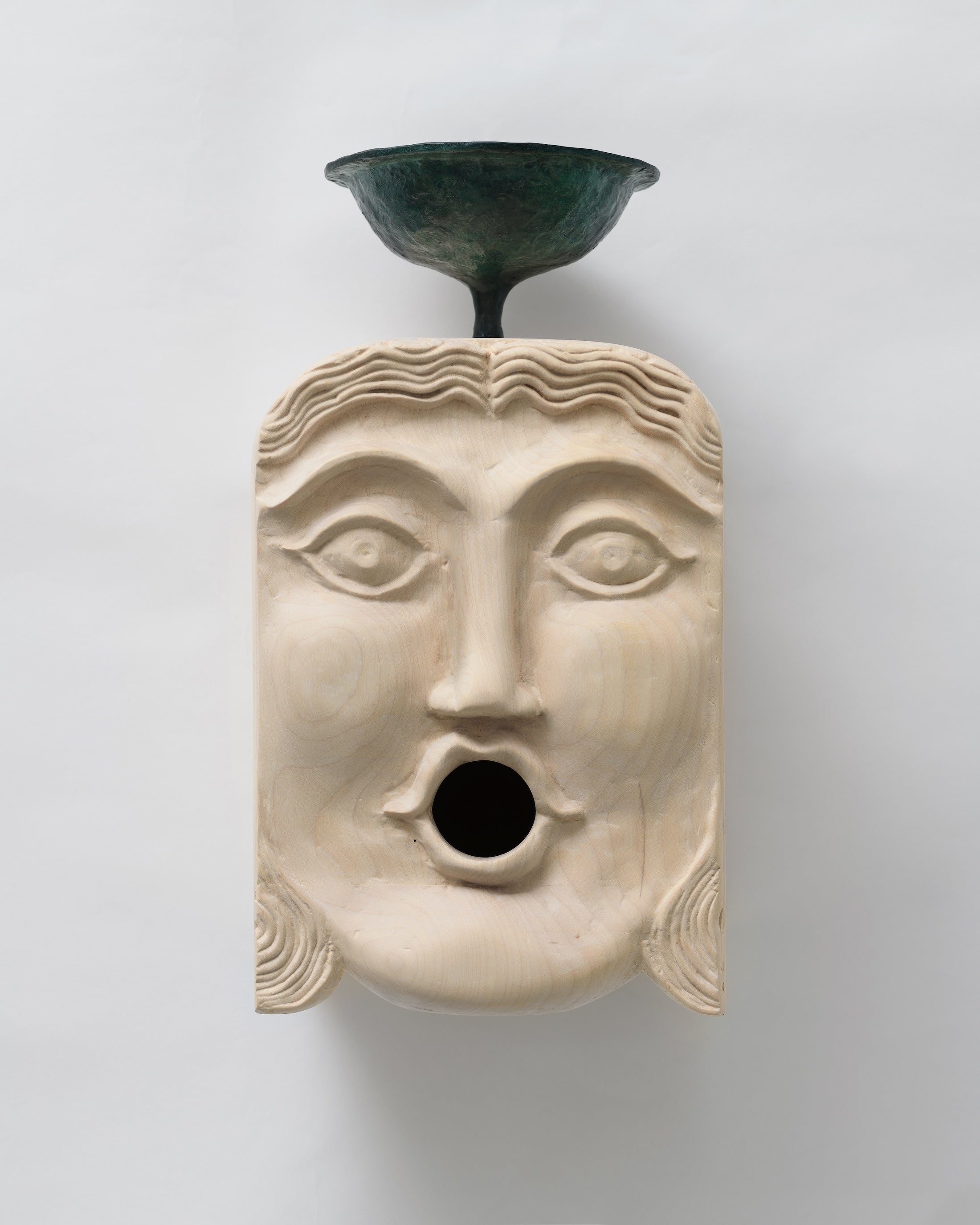 Zephyr (Birdhouse and Bath) by F Taylor Colantonio