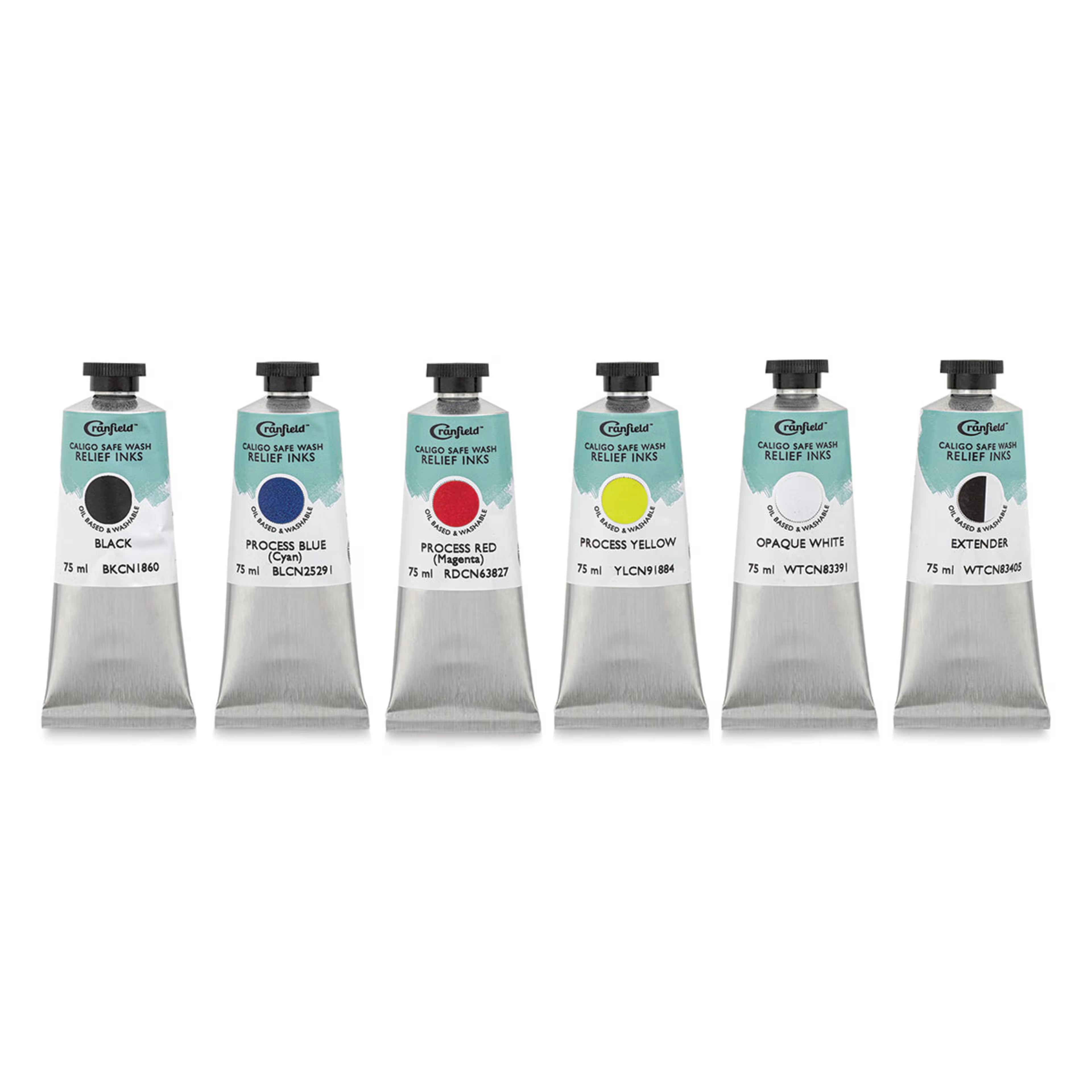 Caligo Safe Wash Relief Ink - Set of 6