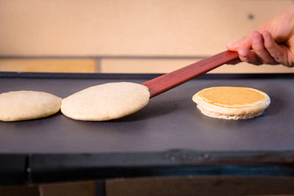 Large Flat Wooden Saute Spatula
