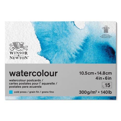 Watercolor Postcard Pad