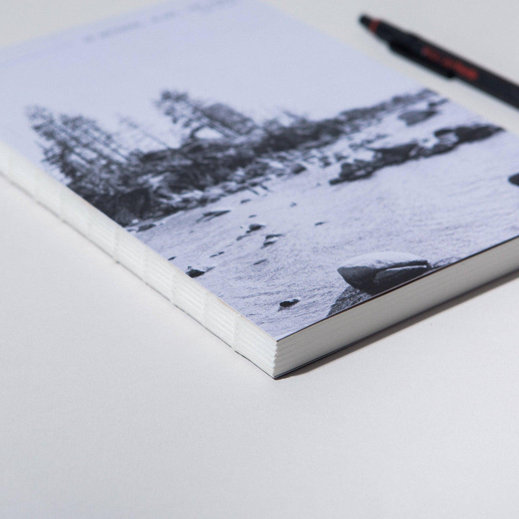 Alpine Lake Scenic Layflat Notebook