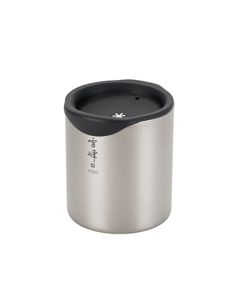 Stainless Vacuum Double Wall 300 Mug + Lid
