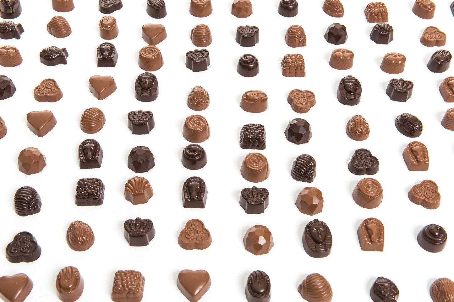 12-Piece Chocolate Truffle Tin in Burgundy